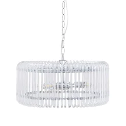 May 3-Light Chrome Ceiling Pendant