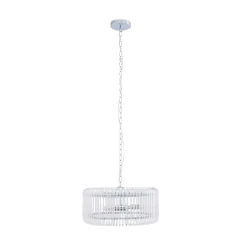 May 3-Light Chrome Ceiling Pendant