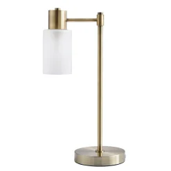 Maya Antique Brass Table Lamp