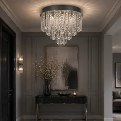 McQueen 8 Light Flush Ceiling Light