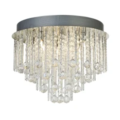 McQueen 8 Light Flush Ceiling Light