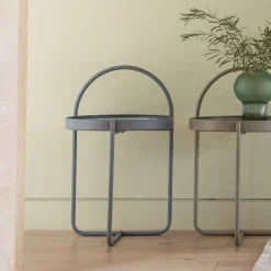 Melbury Grey Side Table