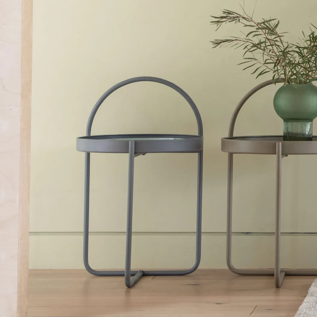 Melbury Grey Side Table