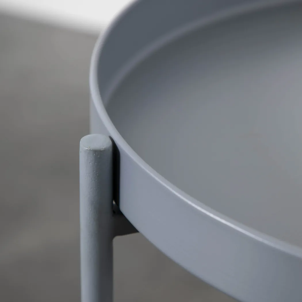 Melbury Grey Side Table