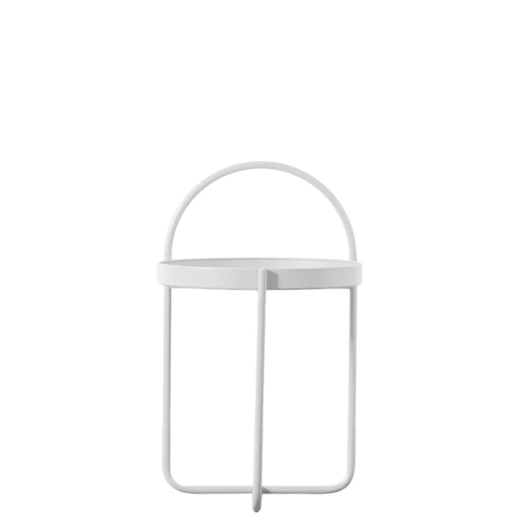 Melbury White Side Table