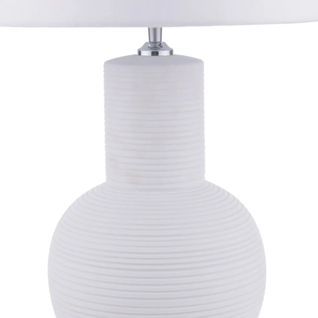 Meredith White Ceramic Table Lamp