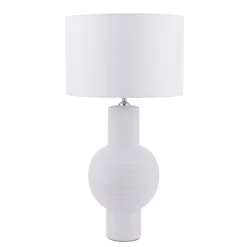 Meredith White Ceramic Table Lamp