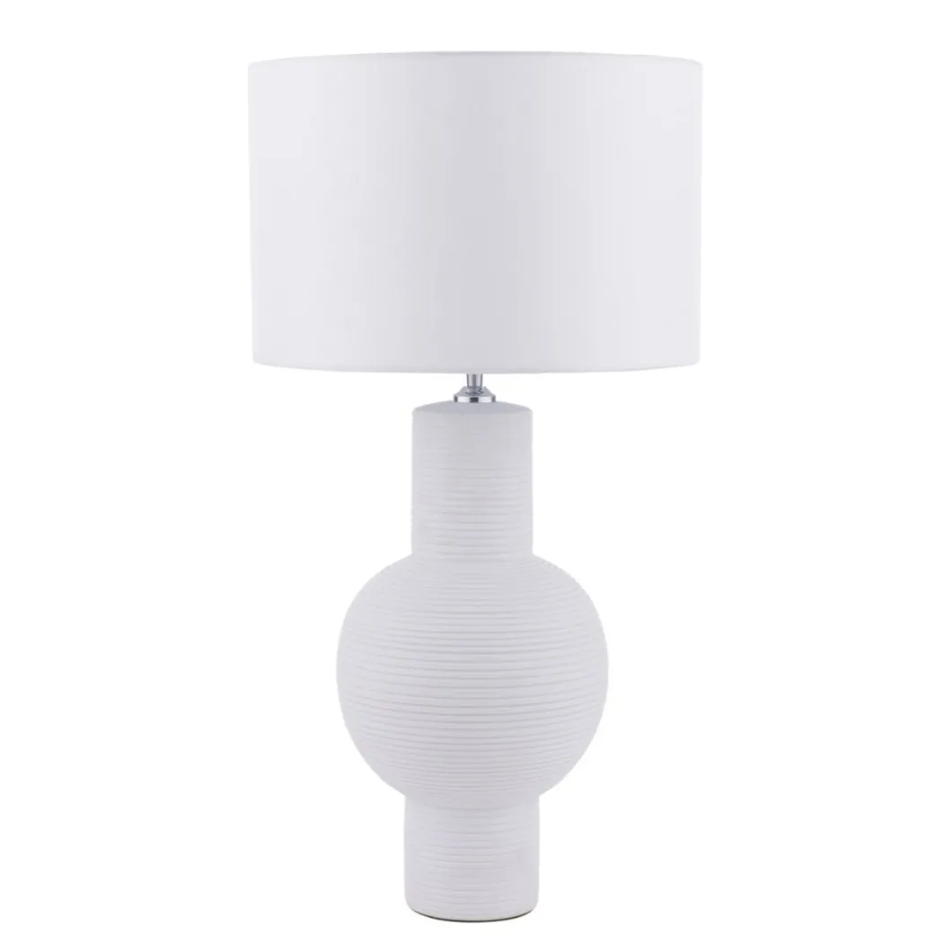 Meredith White Ceramic Table Lamp