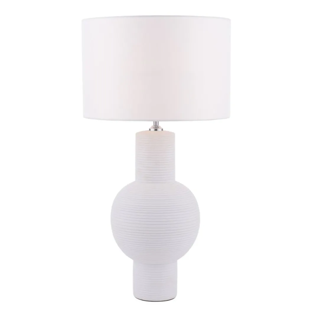 Meredith White Ceramic Table Lamp