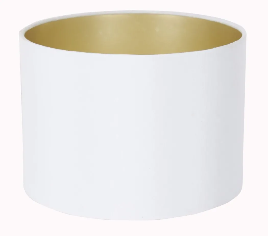 Metallic 40cm Cream Shade