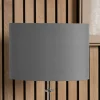Mia 30cm Grey Oval Shade