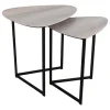 Mibello Light Oak Nest of Tables
