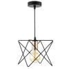 Midi Pendant Ceiling Light Black/Copper