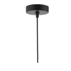 Midi Pendant Ceiling Light Black/Copper