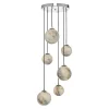 Mikara 6 Light Ceiling Light Marble Effect
