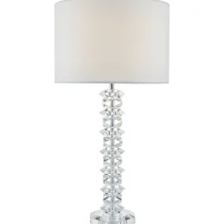 Mina 57cm Table Lamp Polished Chrome
