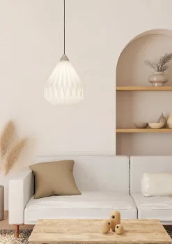 Minting Small White Pendant Ceiling Light