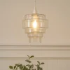 Mira Clear Glass Easy-Fit Pendant