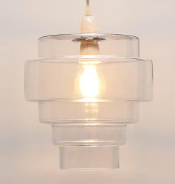 Mira Clear Glass Easy-Fit Pendant