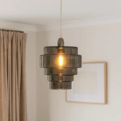 Mira Smoke Easy-Fit Pendant