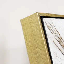 Moonrays Gold Cavas With Gold Frame 80x80cm