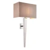 Moreto Wall Bracket Light Polished Chrome