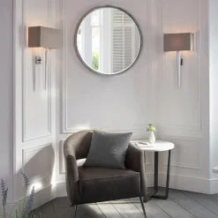 Moreto Wall Bracket Light Polished Chrome