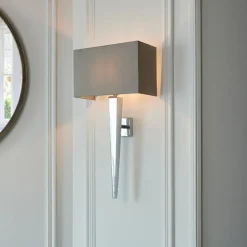 Moreto Wall Bracket Light Polished Chrome