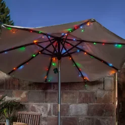 Multicoloured Outdoor Fairy Lights (64 Lights)
