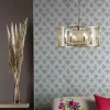 Myka 6 Light Gold Ceiling Pendant