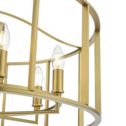 Myka 6 Light Gold Ceiling Pendant