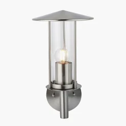 Myosotis Outdoor Wall Light Silver