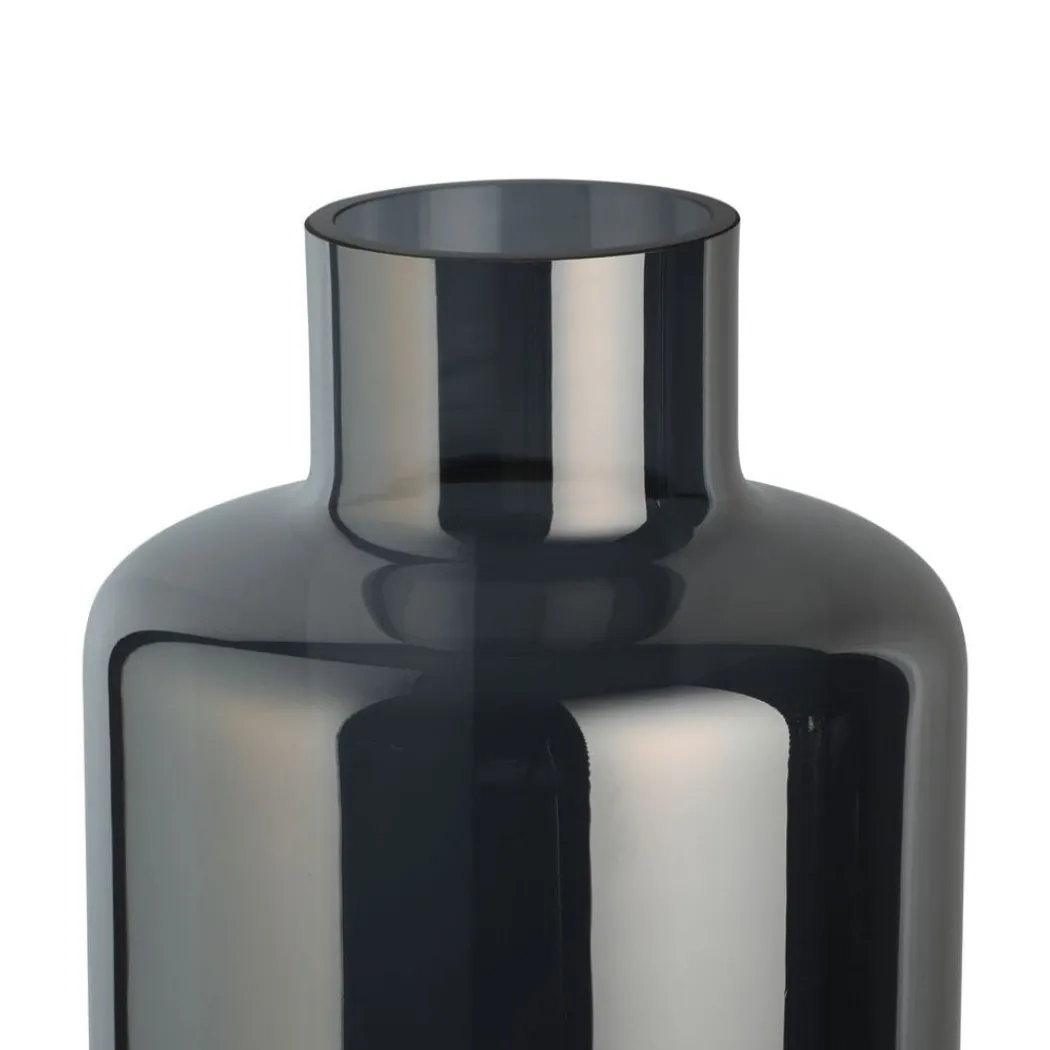 Nabas Black Mirrored Vase