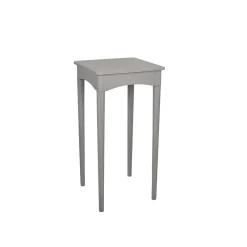 Naha Dark Grey Square Side Table
