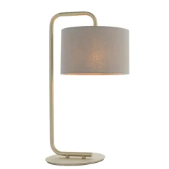 Nahia Champagne Table Lamp