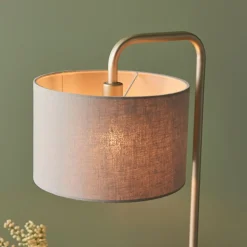 Nahia Champagne Table Lamp