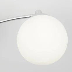 Navarro 3 Light Chrome Semi Flush Ceiling Light