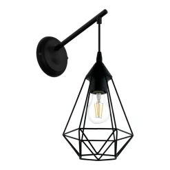 Nerissa Black Wall Light