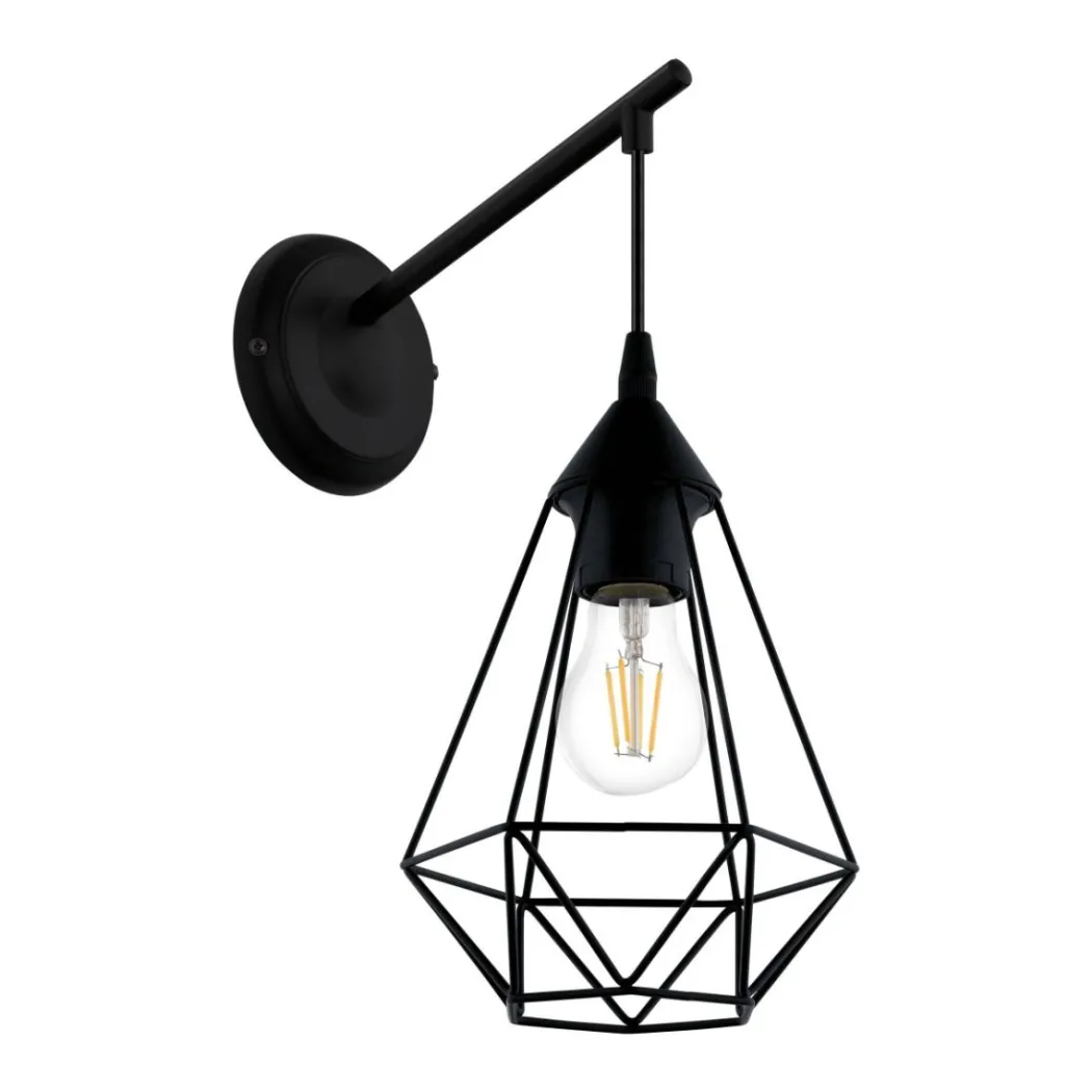 Nerissa Black Wall Light