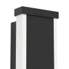 Neviano Outdoor Medium Black LED IP55 Wall Light