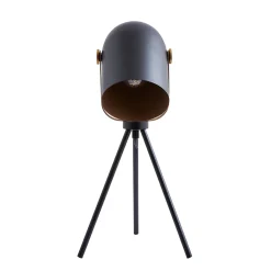 Noelle Strap Black Table Lamp