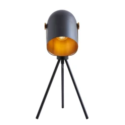 Noelle Strap Black Table Lamp
