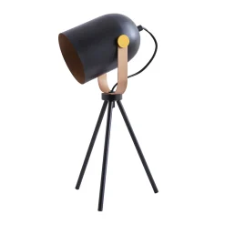 Noelle Strap Black Table Lamp
