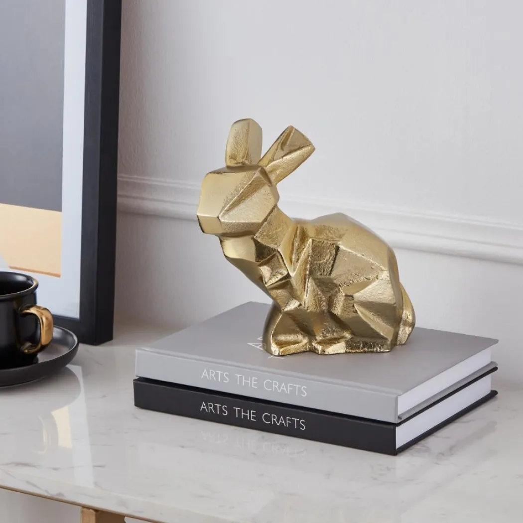 Nolalu Gold Bunny Ornament