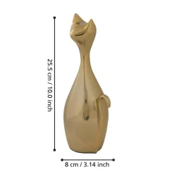 Nolalu Gold Cat Ornament