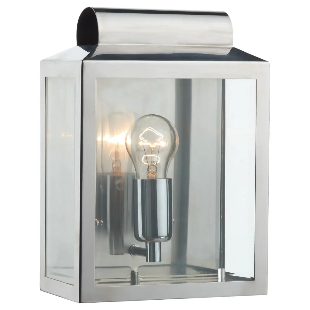Notary Stainless Steel IP44 Wall Light