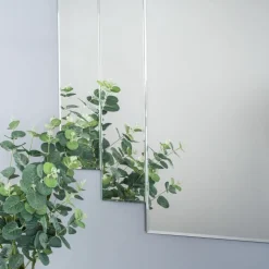 Odeon 89cm Rectangle Stepped Mirror