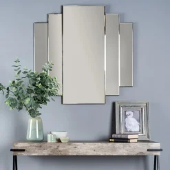 Odeon 89cm Rectangle Stepped Mirror