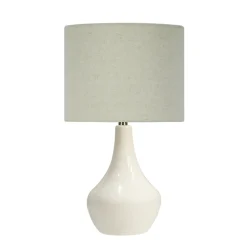 Odette White Table Lamp