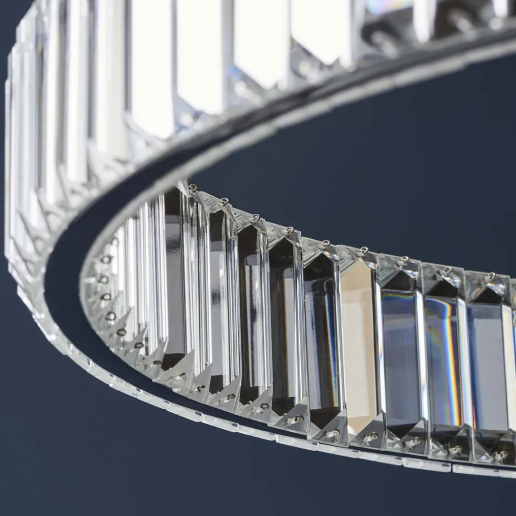 Olisa LED Crystal Glass Pendant Light